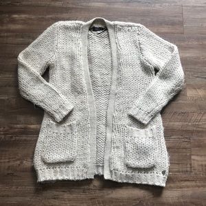 Chunky knit cream sweater